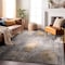 World Rug Gallery Dublin Contemporary Abstract Area Rug 5' X 7' Yellow 4053YELLOW5X7 - alternate 7